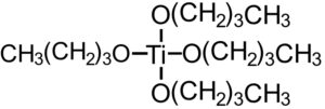 有機チタン化合物cas番号5593-70-4の構造式画像